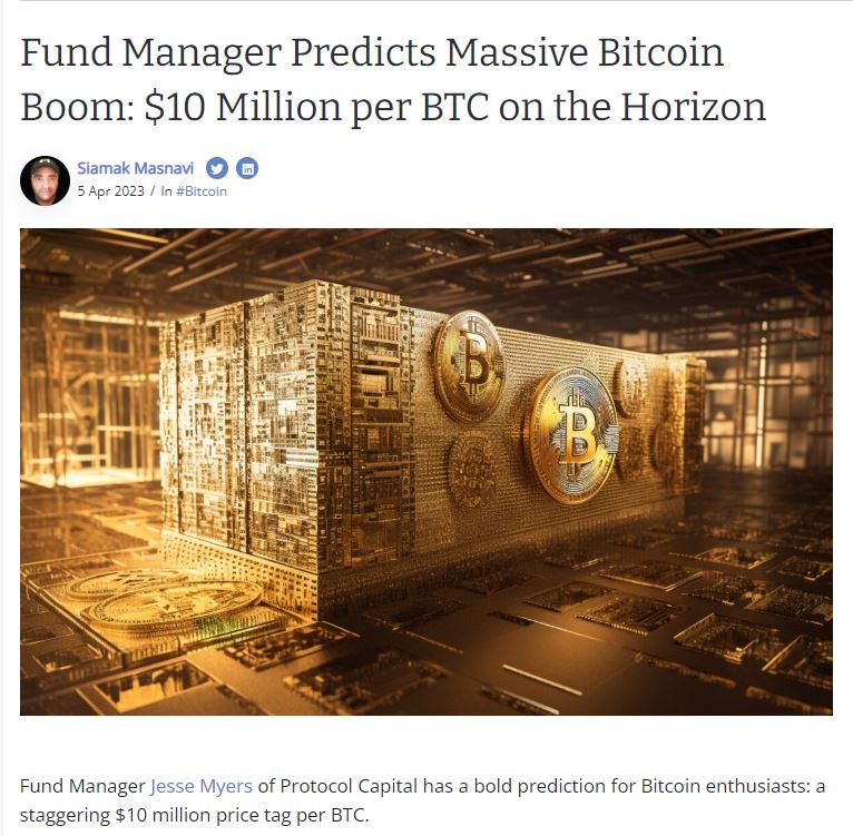 Previsione Jesse Myers Protocol Capital